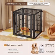 LIWAN | Small to Medium Dog Cage for Corgi Poodle Bichon Dog Bed