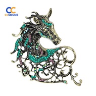CCSD- 1/4Pcs HORSE THEME GIFT: This horse brooch makes a chic and fashionable gift A beautiful horse