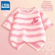 JKIDS | Lightweight Summer Girl Sports Set Short Sleeve Blouse Plaid Skirt