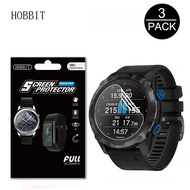 3Pcs Soft TPU Hydrogel Film For Garmin Descent Mk2 Mk2i Full Coverage Screen Protector HD Clear Anti