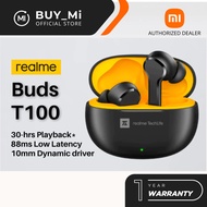 realme TechLife Buds T100 True Wireless Earbuds 28 Hours Playback Bluetooth 5.3