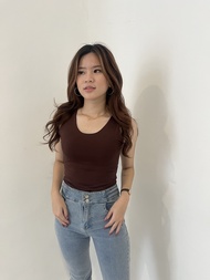 [Lolabae] JULIA Bodysuit Wanita | Atasan Bodysuit Wanita | Tank Top Bodysuit