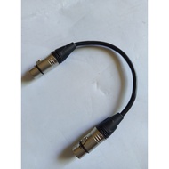 Audio line input jumper cable