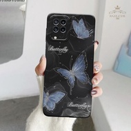 HP Samsung M32 Case Samsung M22/ -rajacase - Samsung M32 Casing - Butterfly case Motif - Samsung - S