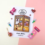 刺繡貼紙-夾娃娃機