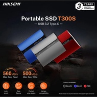 HIKSEMI T300S Portable External SSD 1TB | USB3.1 Type-C
