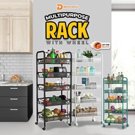 Kitchen Trolley With Wheel Multipurpose Storage Rack Trolley Rack wheel Mesh Rack Ikea