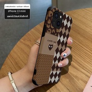 ANGYING | เคสโทรศัพท์ป้องกันแรงกระแทกแบบเรโทรลายหัวใจ สำหรับ iPhone 13 iPhone 12 Pro iPhone 11 Pro M