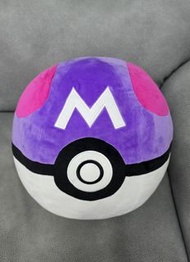 全新寶可夢/寵物小精靈 大型精靈球毛公仔咕  Pokémon 毛絨公仔