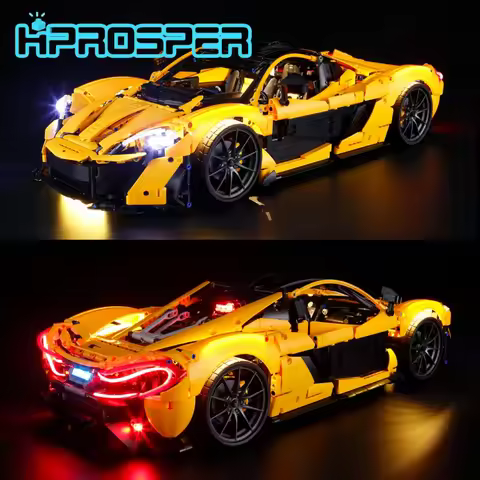 HPROSPER 5V LED Light (No Model) For LEGO 42172 Technic McLaren P1 Light Up your Building Blocks Wit