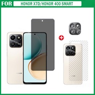 Honor X7DกระจกนิรภัยHonor X7C X7B X7A X6C X6B X8C X8B Honor 400Smart Anti-Spyกระจกนิรภัยป้องกันหน้าจ