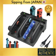 8in1 Switch 2 Joy-Con Charger Compatible with Switch/Switch OLED Joy-Con Charging Stand Switch Joy-C