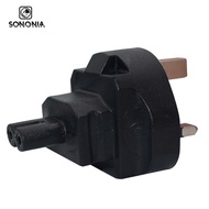 [SONONIA] UK to IEC320 C7 Conversion plug Adapter Converter with Fused Protection uk Male