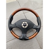 Steering Momo Walnut for Perodua Viva, Kelisa, Myvi, Kenari