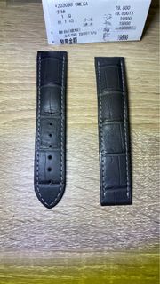 Omega 原廠 灰色鱷魚皮 錶帶 摺疊扣專用 超霸 海馬