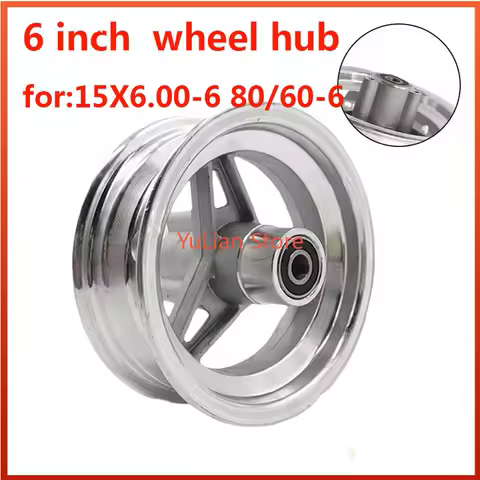 ATV go kart accessories electric car small Harley wheels with 15x6.00-6 10X4.00-6 tire wheels