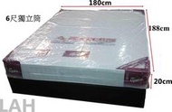 【生活家傢俱】KLT-6D：台灣製造-超值精選6尺二線雙人獨立筒床墊【台中家具】 彈簧床 軟式 高碳鋼 偏軟