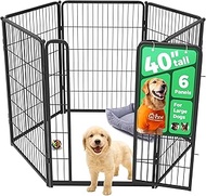 FXW HomePlus Dog Playpen for Designed Indoor Use, 40" Height for Large Dogs│Patent Pending