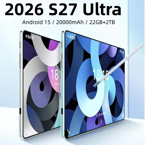 Original Tablet S27 Ultra 11 Inch 22GB RAM 2TB ROM tablet Android 15 Core Pad Tablet PC Phone Dual W