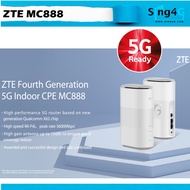 ZTE MC888 5G ROUTER HOTSPOT (5G 2.7Gbps 2LAN 1TEL 64WIFI) X62 NSA SA 5GNR CA VOLTE