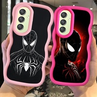 MERAH Z-63 Spider-man Red Black Pink Case Casing for Samsung Galaxy A04S A15 F15 A05S A14 M15 5G