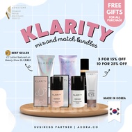 [🔥KLARITY BUNDLES+ FREEBIES ♥️] Klarity CC Miracle Lotion SPF30++ | O2 MUD Mask | Diamond Eye Nano |