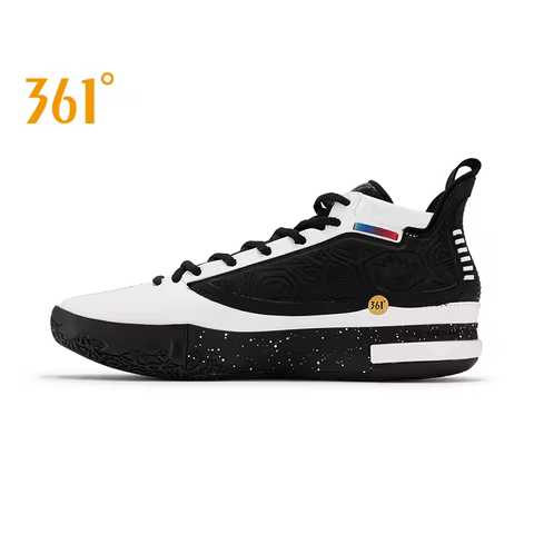 361 Degree Joker 1 Men Basketball Shoes StableWear-resistant Rebound Shock Absorption High-top Comba