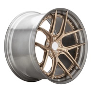 Custom 2 Piece Replica HRE Light Weight Racing Rims 17-24 Inch 5x114.3/120 Forged Wheels for Mercede