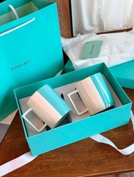 Tiffany&CO蒂芙尼 陶瓷馬克杯 咖啡杯 情侶水杯 結婚對杯 訂婚禮物
