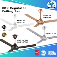 🔥HOT SALE🔥 KDK Regulator Ceiling Fan (48",60"Full Series) - K12WO/K15WO/K12VO/K15VO || Kipas Siling 风扇