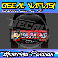 Stiker Pintu Bak Belakang Mobil Pick Up New Carry/L300/Futura/Granmax-Stiker Variasi-Stiker Decal-St