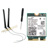 BE201 WIFI7 Card 8774Mbps Tri-Band BT5.4 WiFI 7 Wireless WIFI Card Module M.2 Cnvio3 for Win10/11 64