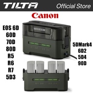 TILTA LP-E6NH / E6P Camera Battery Charger Case Set 4 Channel 2400mAh Camera Battery for Canon EOS 6