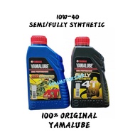 100% ORIGINAL YAMALUBE SEMI FULLY SYNTHETIC 4T 10W-40 10W 40 MOTORCYCLE ENGINE OIL MINYAK HITAM OIL FILTER