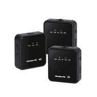 Hot Selling Outdoor Live Streaming One-to-Two Microphone Wireless Lavalier Microphone Live Streaming