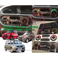 CFS490 Control Aircond Panel Switch Perodua Kelisa Kenari Kembara Kancil Lampu Bulat Belalang Daihat