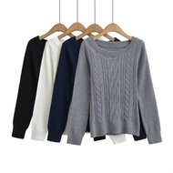 cute knitwear knitwear woman plus size knitwear woman baggy Pullover Knit Sweater - Autumn Winter Fa