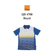 SUNBEAR.com.my Oren Sport QD4708 Royal Quick Dry Polo Microfiber Dri Fit Sublimated Jersey Collared 