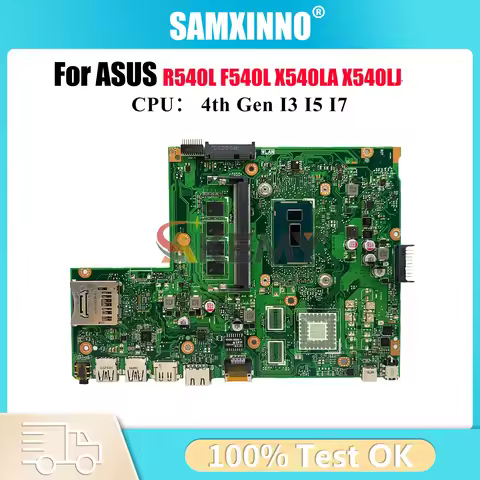 X540LA Laptop Motherboard For ASUS VivoBook X540LA R540L X540L F540L A540L X540LJ D540L Notebook Mai