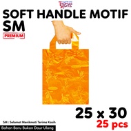 Plastik Hajatan 20x30 Motif BATIK isi 50 Kantong Softhandle Syukuran Snack Hajatan Kresek Goodie Bag