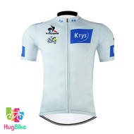 เสื้อจักรยานแขนสั้นทีม Le tour de france 16 (01) สีขาว