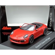 [MASH] Schuco 1/43 Porsche 911 (991) Carrera GTS Convertible Red