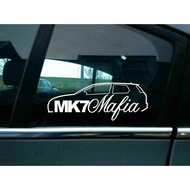 🔥Lowered Volkswagen Golf MK 7 Mafia Window Sticker