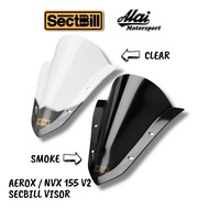 SECTBILL VISOR WINDSHIELD YAMAHA NVX V2 (ORIGINAL)