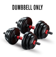 SellinCost Dumbbell Set 10KG /15KG / 20KG / 30KG / 40KG / 50KG NBP Bumper Dumbbell Storage Rack Plat
