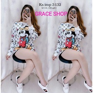 Disn3y Character Premium Import T-Shirt ~Mickey Z4R4~CODE 3132