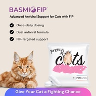Basmi FIP Original–Supplement FIP Untuk Kucing | Oral Capsules, For Cats Less than 2.5kg, Each Pack 