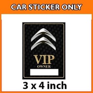 Citroen VIP - Car Sticker