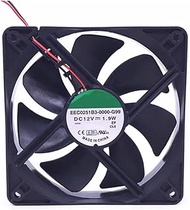Cooling Fan for SUNON EEC0251B3-0000-G99 DC12V 1.9W 2Lines 12CM