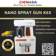 Nano Mist Gun Sprayer / Fogging Machine Sprayer / 5L Non Alcohol Disinfectant H2O2 Food Grade Benzal
